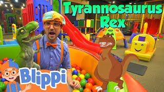 Blippi Visits Kinderland!🟢 | Blippi | Educational Videos For Kids | Moonbug Kids - Get Up And Go!