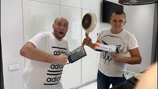 Nerf War 2020 | Лысая Борода ПОМОГАЕТ Старому. Вот  чудеса.