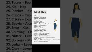 Daily Used English Slang Words #learnenglish #vocabulary #slang #speakenglish #esl