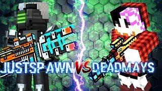 Pixel Gun 3D - JustSpawn VS DeadMays (Duel)