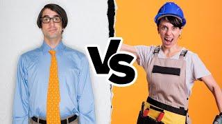 Physical Jobs vs Mental Jobs: Which is the better job?