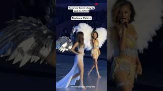 Barbara Palvin walking Victoria’s Secret show #tyla #barbarapalvin #runway #fashion #victoriasecret