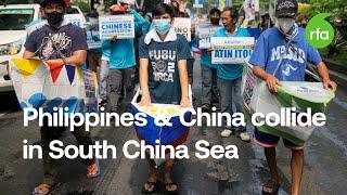 Philippines and China collide in South China Sea | Radio Free Asia (RFA)