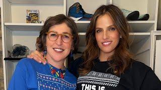 Mayim Bialik and Noa Tishby Light Candles for the Third Night of Hanukkah