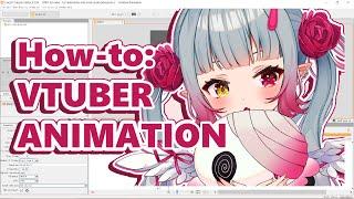 How to Animate a Vtuber model | Idle and Toggle Animations | Live2D Animation Tutorial