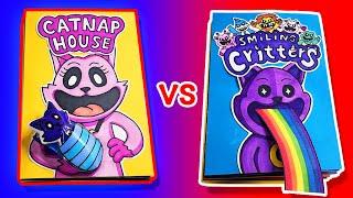 Poppy Playtime Chapter 3 vs Poppy Playtime Chapter 3 (Game Book Battle, Horror Game, Paper Play)