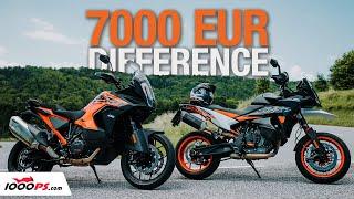 KTM 890 SMT vs  1290 Super Adventure S 2023 Test & Comparison