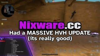 Nixware.cc had a MASSIVE HvH update and its tapping neverlose. Free cfg