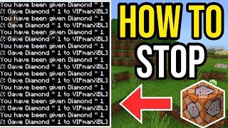 How To Disable Command Block Messages In Chat | Minecraft PS4/Xbox/PE/Java