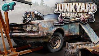 ДЕЛАЕМ ДЕНЬГИ ИЗ МУСОРА - Junkyard Simulator (Симулятор Свалки) #1