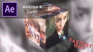 fastest way to make a cube | after effects tutorial