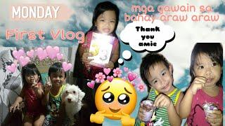 My first vlog! Mga gawaing bahay araw araw  | Ajhay 