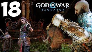 God of War: Ragnarök PS5 60fps. Прохождение. Часть 18 (Ванахейм. Фрейр брат Фреи)