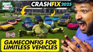 GTA5 Mods CRASHING Your Game? FIXED! Gameconfig File For Limitless Vehicle | 2025