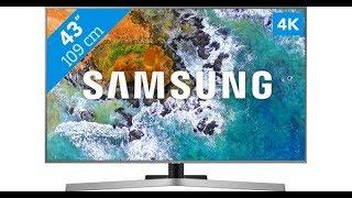 #Samsung UHD 4K UE43NU7400  Unboxing and Setup 2019 | The Best Choice TV.