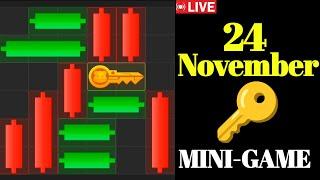 Mini Game Hamster Kombat 24 November | Hamster Mini Game Today | Hamster Kombat Live