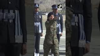 President Droupadi Murmu arrives in Ladakh for two-day visit