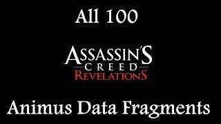 "Assassin's Creed: Revelations", All 100 Animus Data Fragments