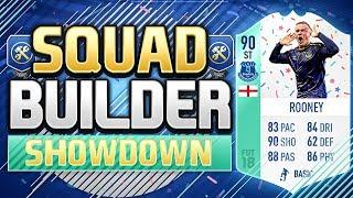 FIFA 18 SQUAD BUILDER SHOWDOWN!!! FUT BIRTHDAY WAYNE ROONEY!!! 90 Rated Throwback Rooney