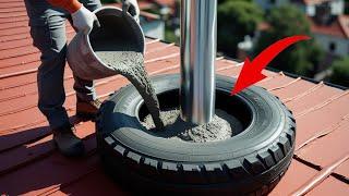 Few people know about this great invention! Free source from PVC pipes/ cement/ old tires