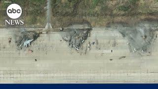Satellite images show aftermath of Ukraine drone attack on Russian airfields
