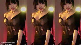 Watch Korean BJ yoon froggy 윤개굴이 Hot Dance with Black Outfit!!!  #korea #twitch #dance