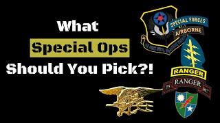 Which Special Operations Should You Pick? | Former Green Beret