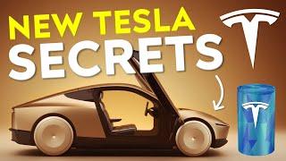 NEW Tesla CYBERCAB Secrets | 4680 Batteries Confirmed for ROBOTAXI