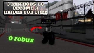 Become a RAIDER for FREE in Military Simulator Roblox