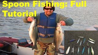 How to Fish Jigging Spoons   Full Tutorial