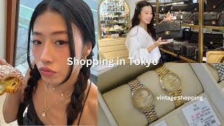 LIVING IN JAPAN | shopping in tokyo, luxury vintage bags, muji grocery store etc.