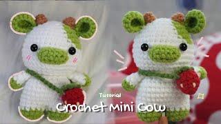 How to crochet a Mini cow / Tutorial/ Amigurumi