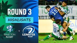 Benetton v Leinster | Highlights | Round 3 | URC 2024/25