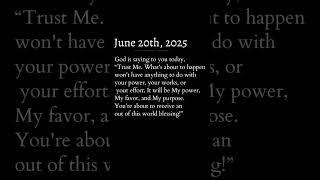 June 20, 2025