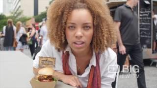 Wild Rissole Food Truck in Brisbane QLD serving Burger and Salad