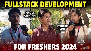 Scope for Freshers in Full Stack Development 2024- Employees Opinion | Full Stack Development Tamil