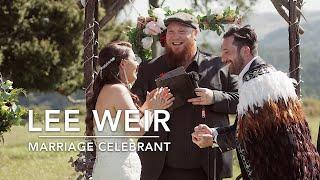 Lee Weir - Wedding Celebrant Video