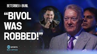 “IT’S A JOKE” Frank Warren & Eddie Hearn believe Bivol was 'ROBBED' of victory  #BeterbievBivol 