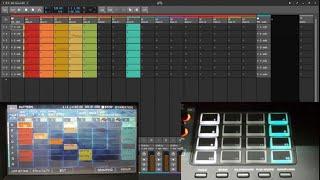 Roland Fantom - Bitwig Studio Template for pattern recording & production