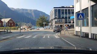 Driving in Odda, Norway