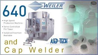 Blow Fill Seal Asep-Tech - Weiler Engineering, Inc. Model 640 producing LVP bottles plus Cap Welder