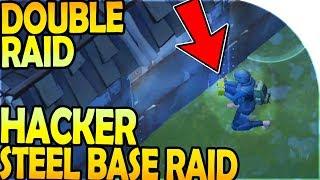 HACKER STEEL BASE RAIDING (DOUBLE Raid) - Last Day On Earth Survival Update 1.8.7