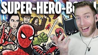 I DON'T KNOW ANY OF YOU!!! Reacting to "SUPER-HERO-BOWL! - TOON SANDWICH" by Artspear Entertainment