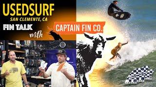 Captain Fin Co. Fin Templates and Construction Explanations. Twin Fins, Single Fins, and Thrusters.