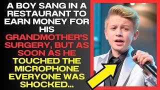 ORPHAN BOY SANG TO PAY FOR HIS GRANDMOTHER'S SURGERY, BUT WHEN HE WENT ON STAGE, UNFORTUNATELY...