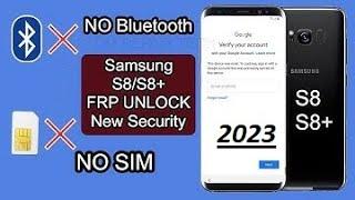 SAMSUNG GALAXY S8/S8+ FRP Bypass/Google Account Remove Android 9.0 Without SIM - NO Windows Pin -New