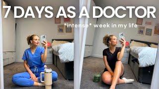 My First 7 Days Working As A Doctor | Vlog