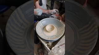 Let's make a CHIP and DIP bowl!! #artist #ceramics #handmade #satisfying  #pottery #art