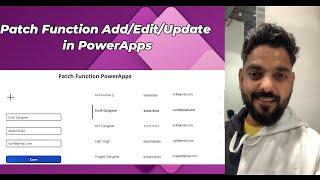 Patch Function in PowerApps | Add/Edit/Update in SharePoint List using Patch Function in PowerApps