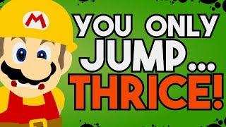 How to Build an “Only Three Jumps” Level in Super Mario Maker 2!